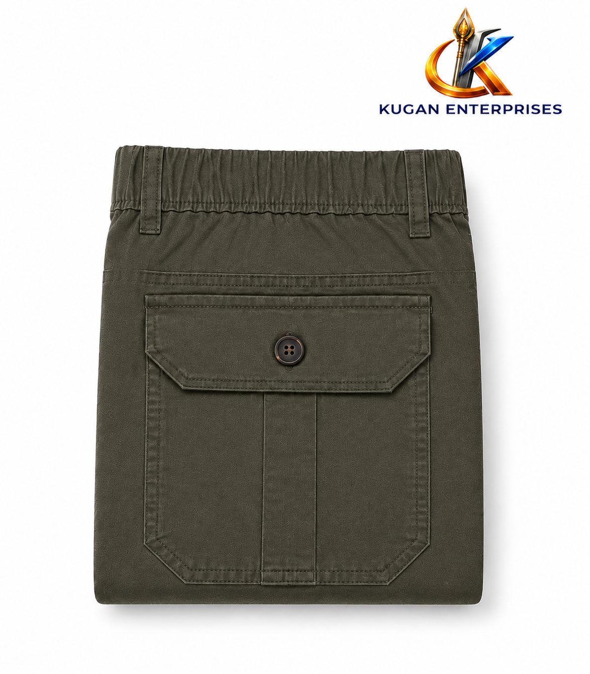 Women's Olive Utility Cotton Cargo Pant