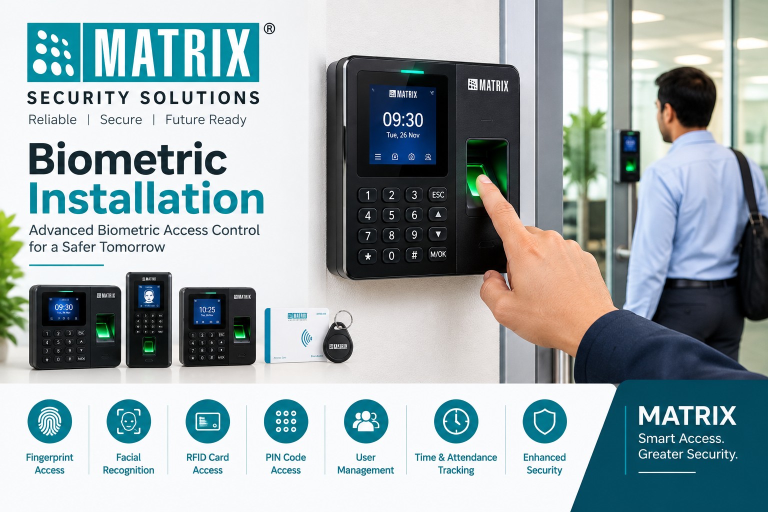 Biometric Attendance Device Installation