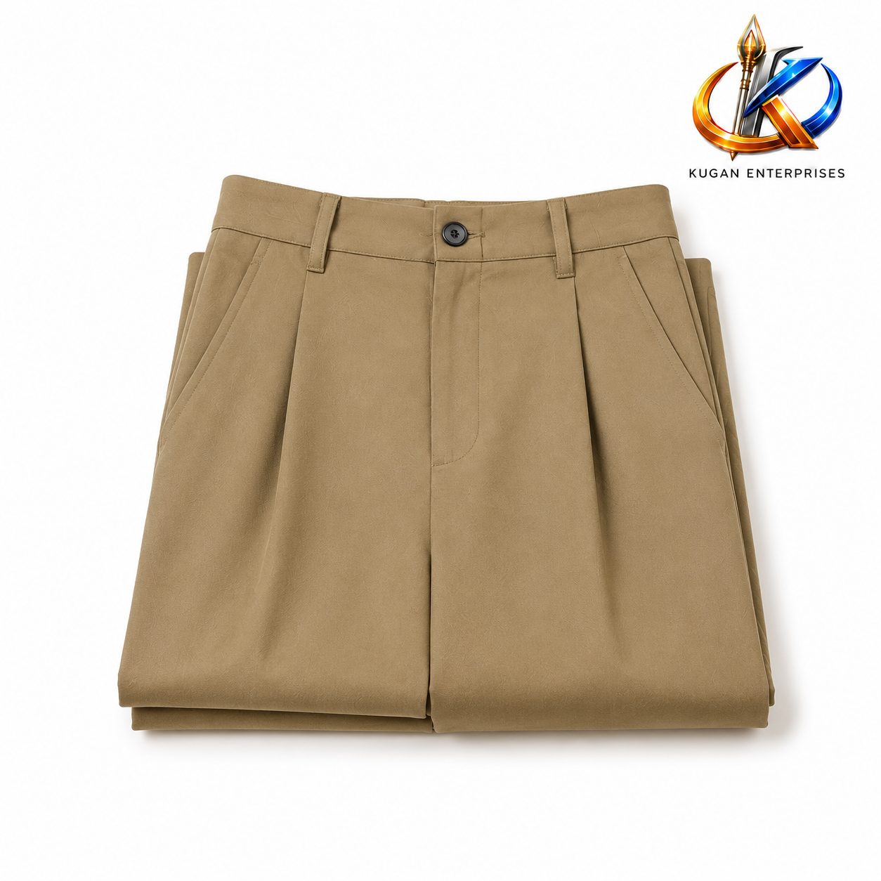 Khaki Grey Women’s Korean Baggy Formal Pant