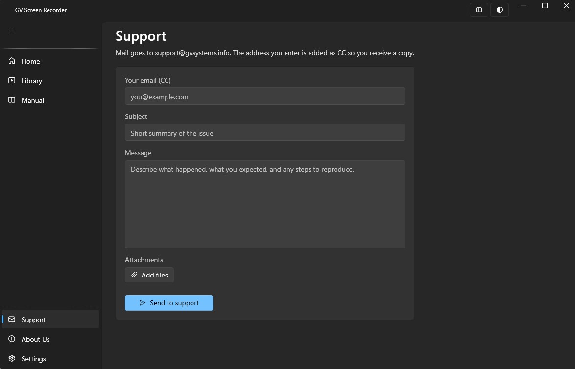 GV Screen Recorder – Professional Windows Screen Recording & Capture Software